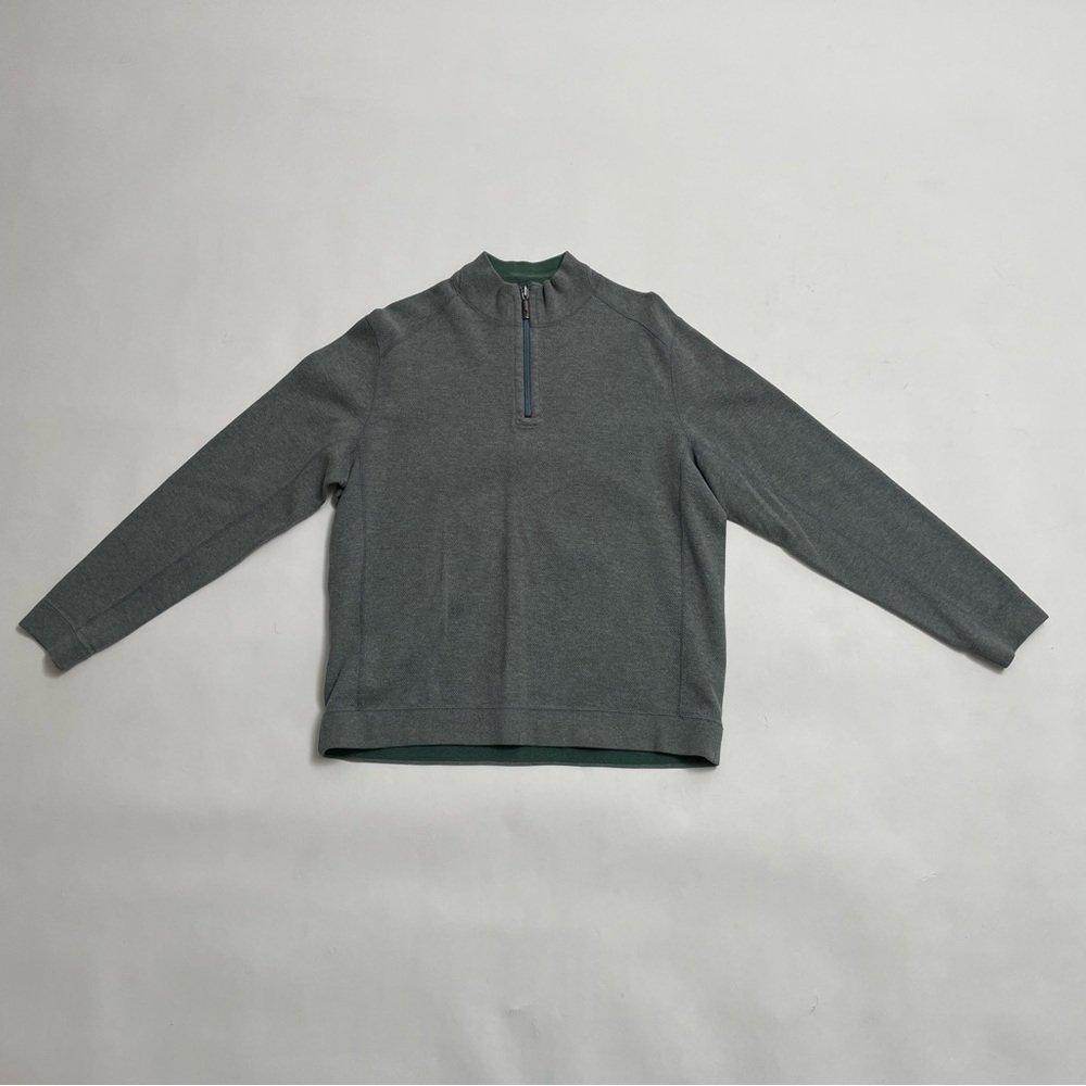 TOMMY BAHAMA men’s quarter zip sweater